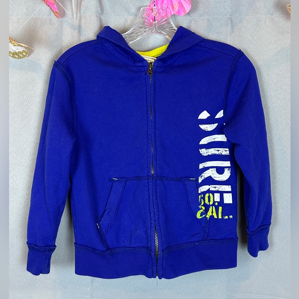 Cherokee Blue Surf Hoodie- Sz Small 6-7